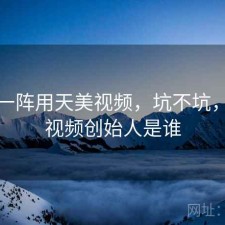 用了一阵用天美视频，坑不坑，天美视频创始人是谁