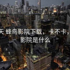 这两天 蜂鸟影院下载，卡不卡，蜂鸟影院是什么