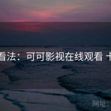 个人看法：可可影视在线观看 卡不卡