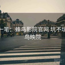 快速一笔：蜂鸟影院官网 坑不坑，蜂鸟映院