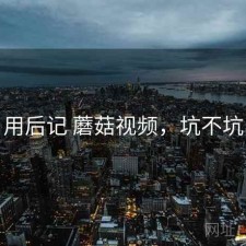 用后记 蘑菇视频，坑不坑